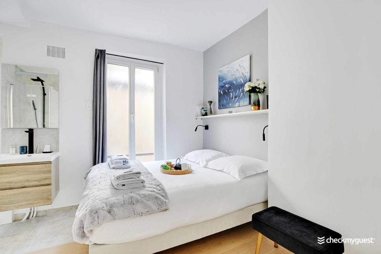 Elegant Apartment - 1Br-4P - Les Batignolles París Exterior foto
