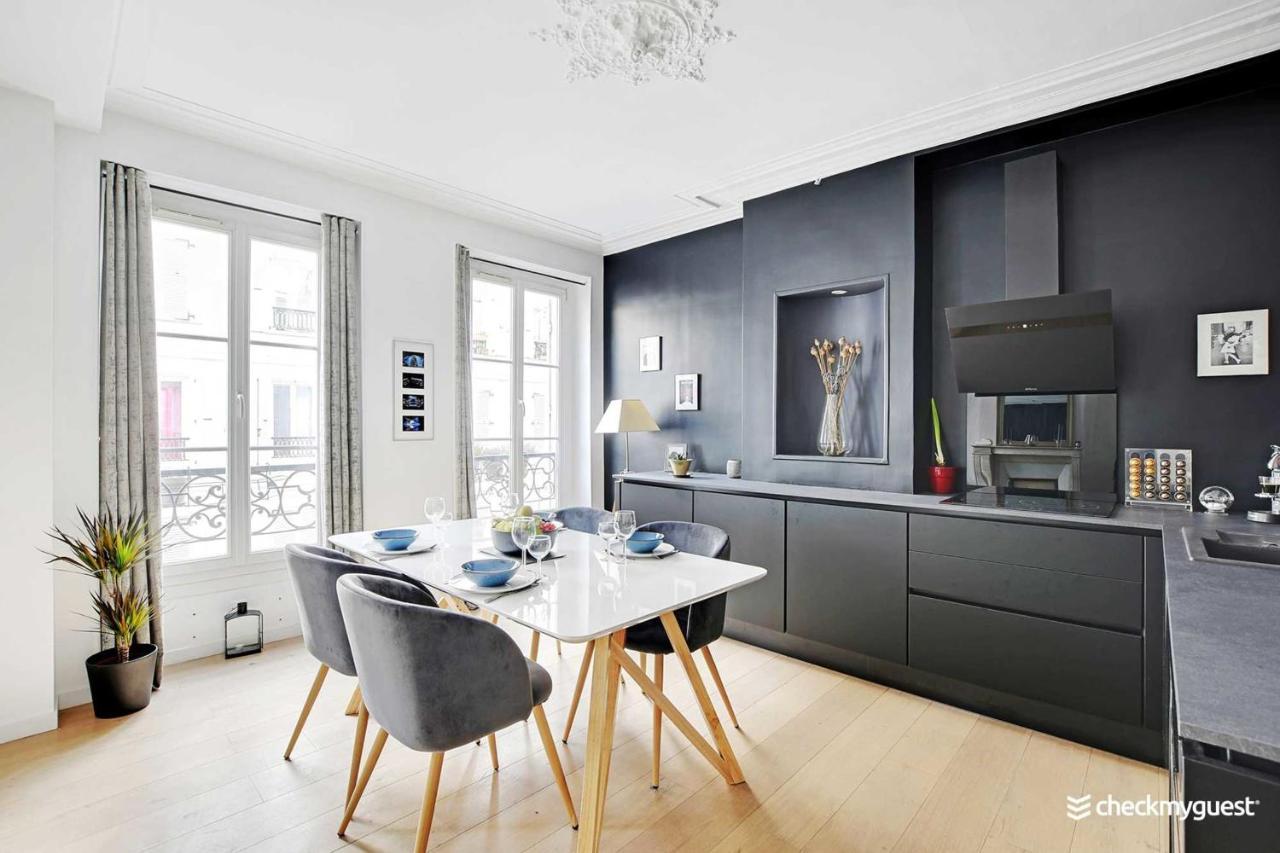 Elegant Apartment - 1Br-4P - Les Batignolles París Exterior foto